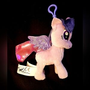 Official Twilight Sparkle clip-on plush from My Little Pony: Friendship Is Magic